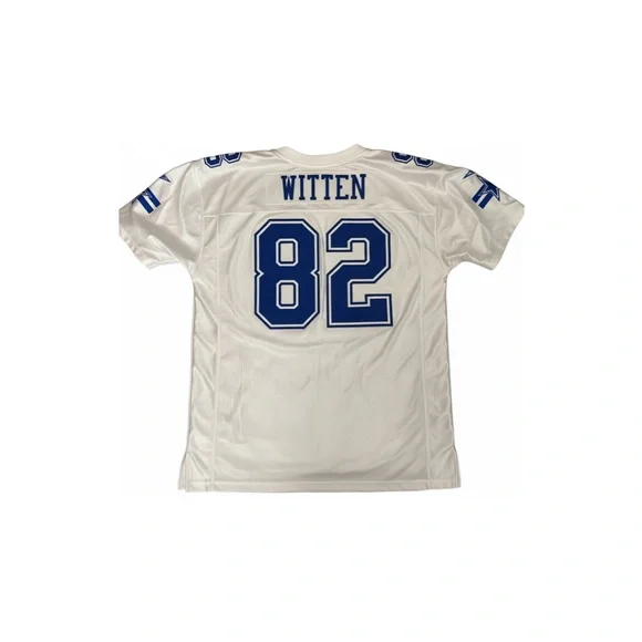 Dallas Cowboys Witten #82 Jersey Mens XL White NFL EUC - Picture 2 of 2